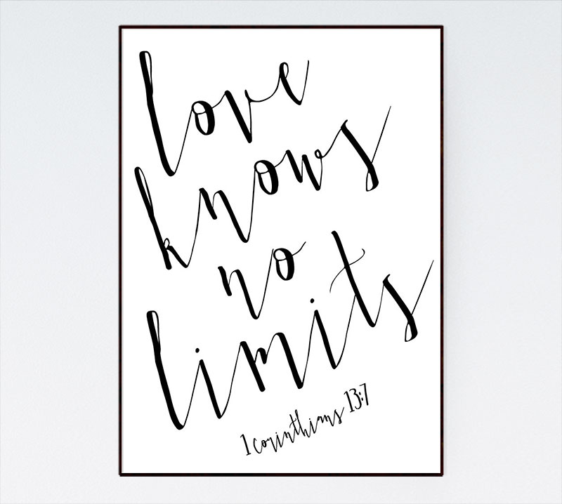 Love knows no limits – 1 Corinthians 13:7 – Seeds of Faith