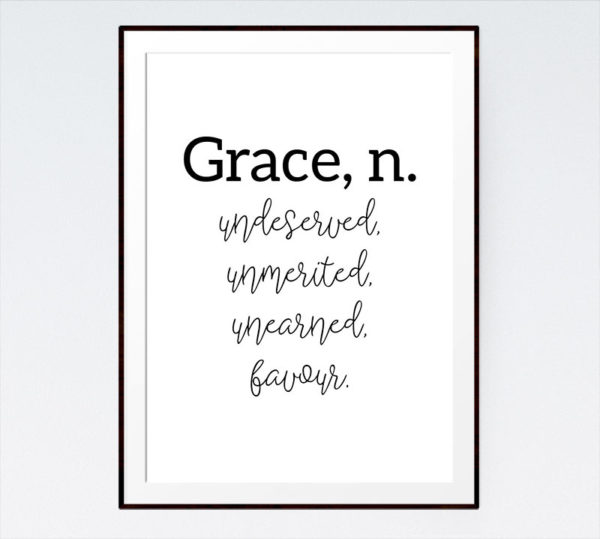 Grace, n.