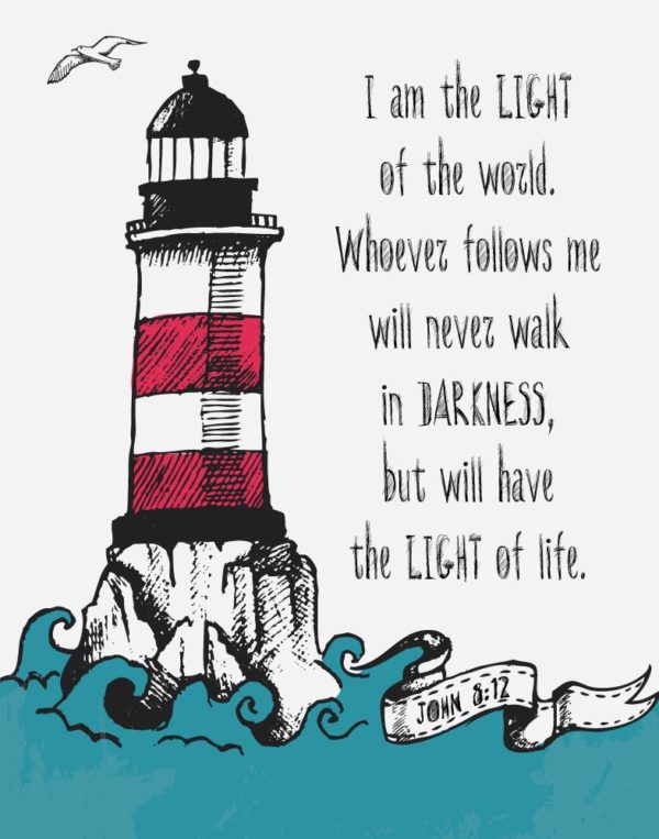 I am the light of the world - John 8:12