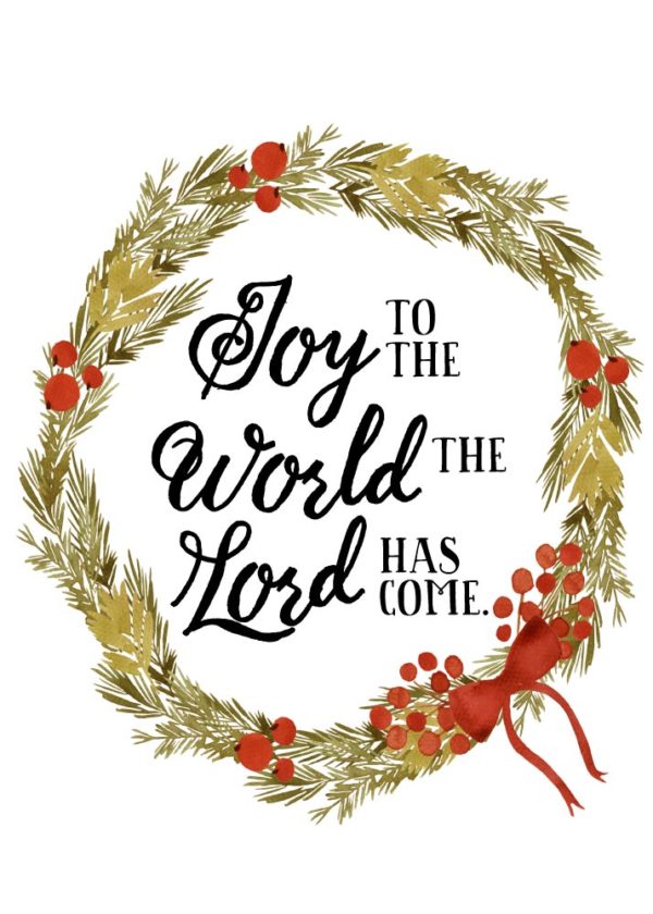 Joy to the world the Lord has come
