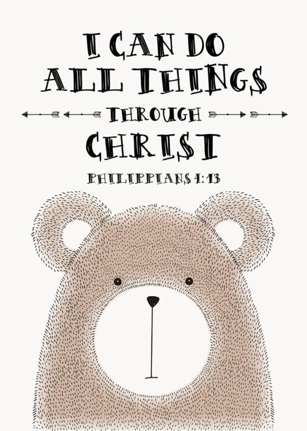 I can do all things through Christ - Philippians 4:13