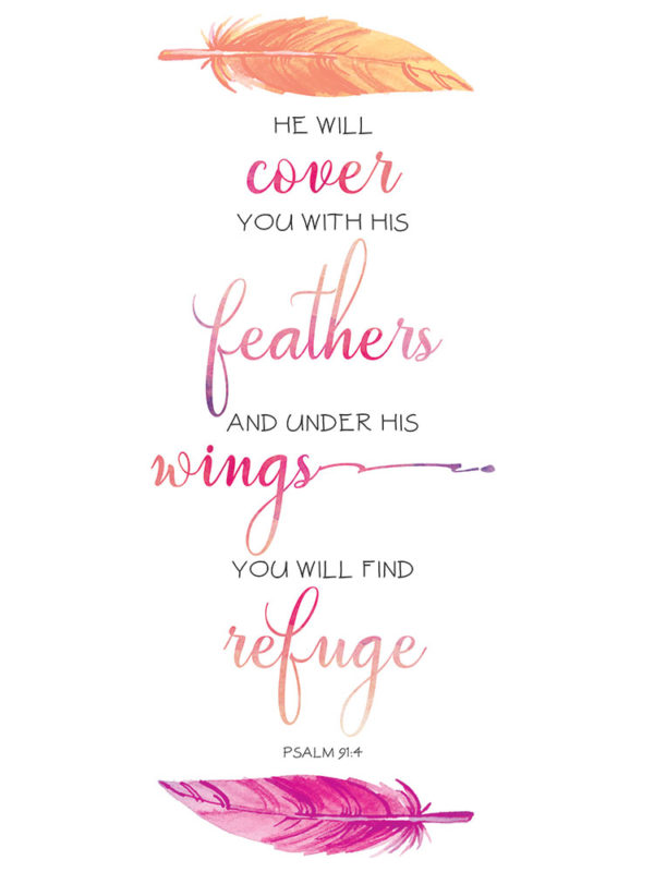 Under His Wings – Psalm 91:4