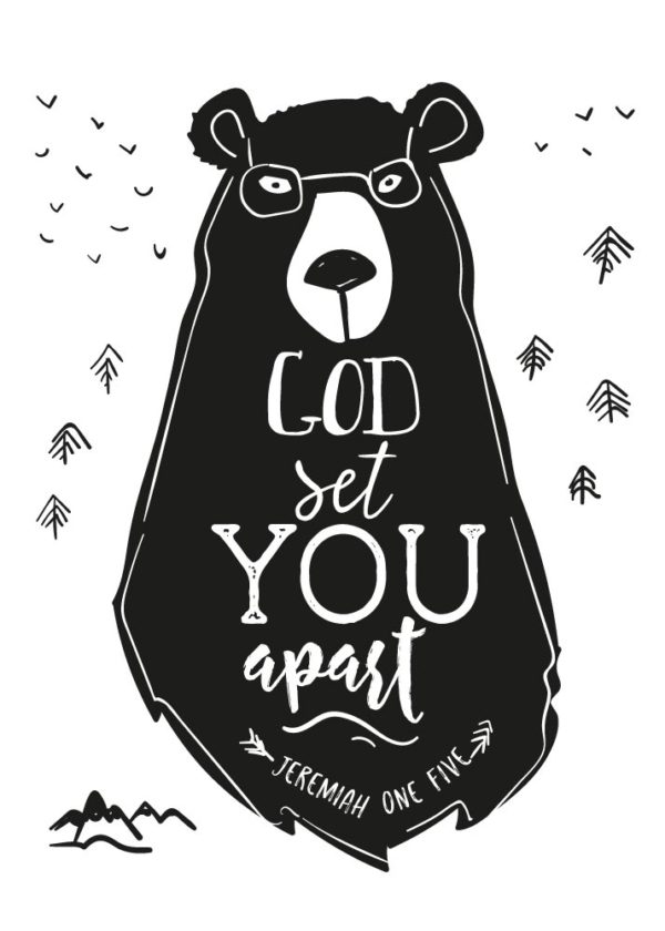 God set you apart - Jeremiah 1:5