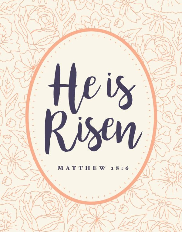 He has risen - Matthew 28:6