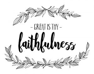 Great Is Thy Faithfulness – Lamentations 3:23 – Seeds of Faith