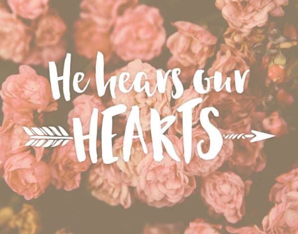 He Hears Our Hearts - Romans 8:26