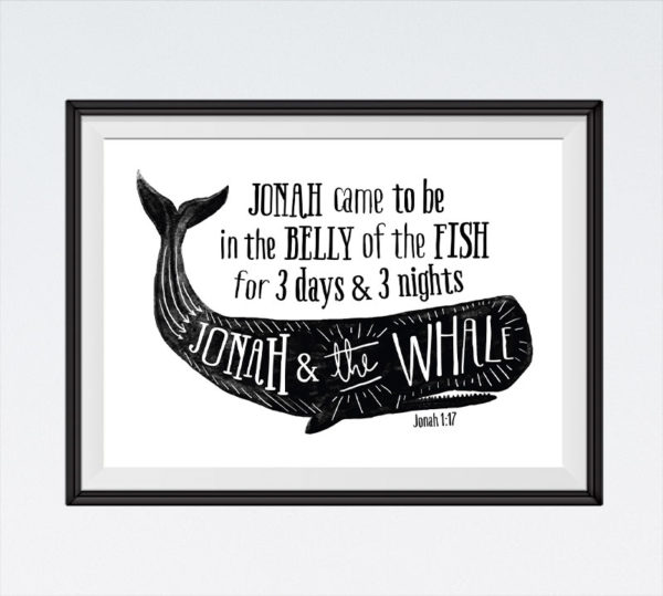 Jonah and the Whale - Jonah 1:17