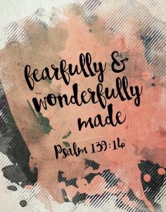 Fearfully & wonderfully made - Psalm 139:14